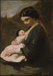 mere-et-enfant-1860 Corot