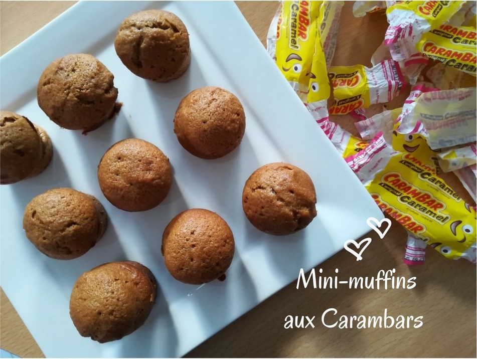 Mini-muffins aux carambar - Devine qui vient bloguer ? 
