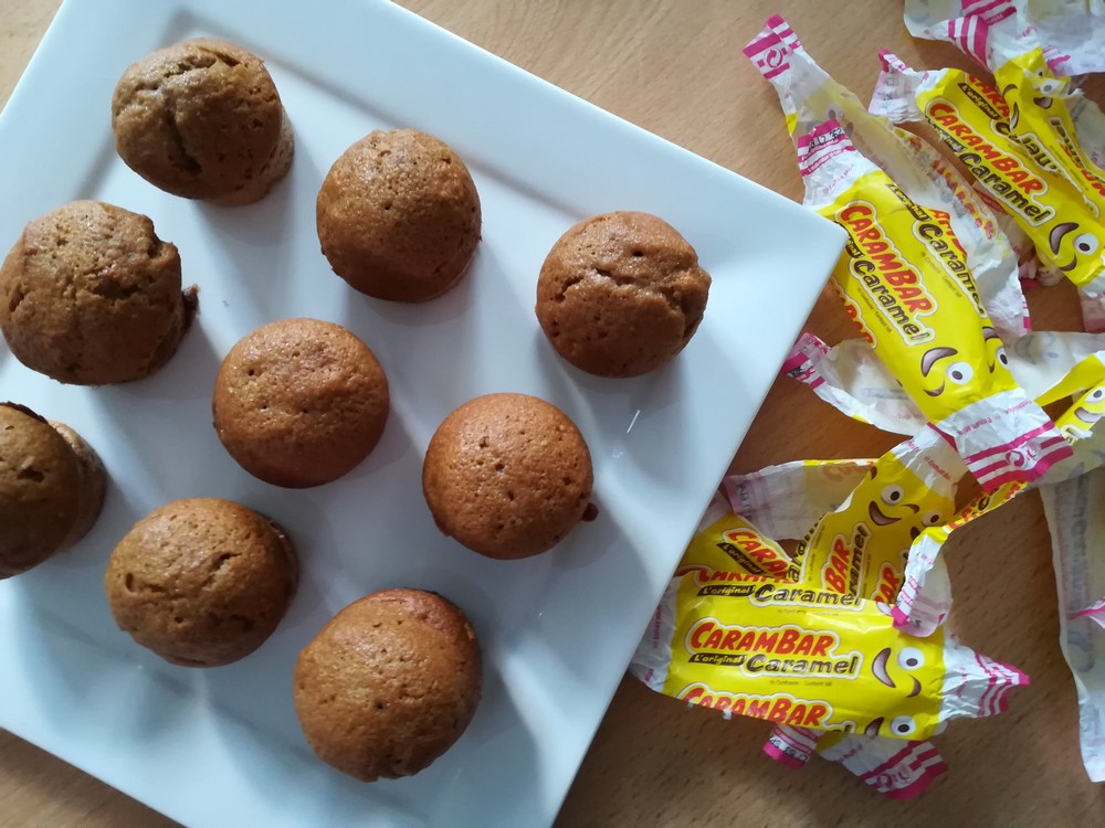 mini-muffins aux carambar - Devine qui vient bloguer ? 