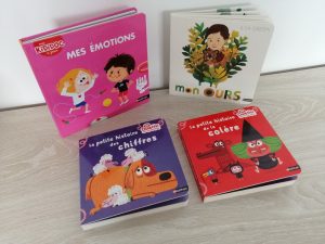 livres cartonnés pour les petits