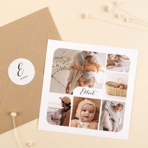 Faire-part naissance haut de gamme